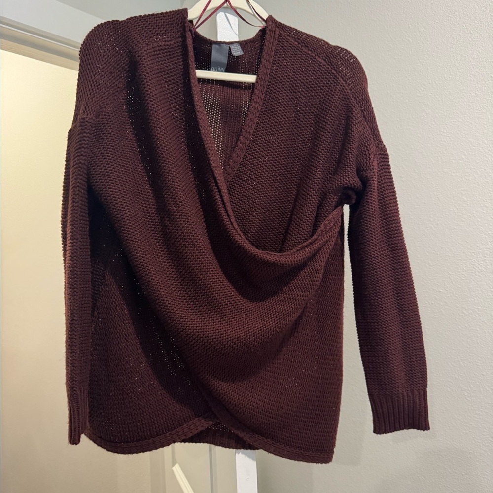 Women's Maroon Sweater